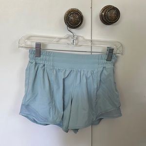 Super cute blue lululemon shorts for sale!!!